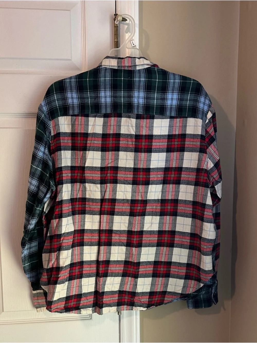 GAP Multi-Color Flannel Plaid Button-Up Shirt